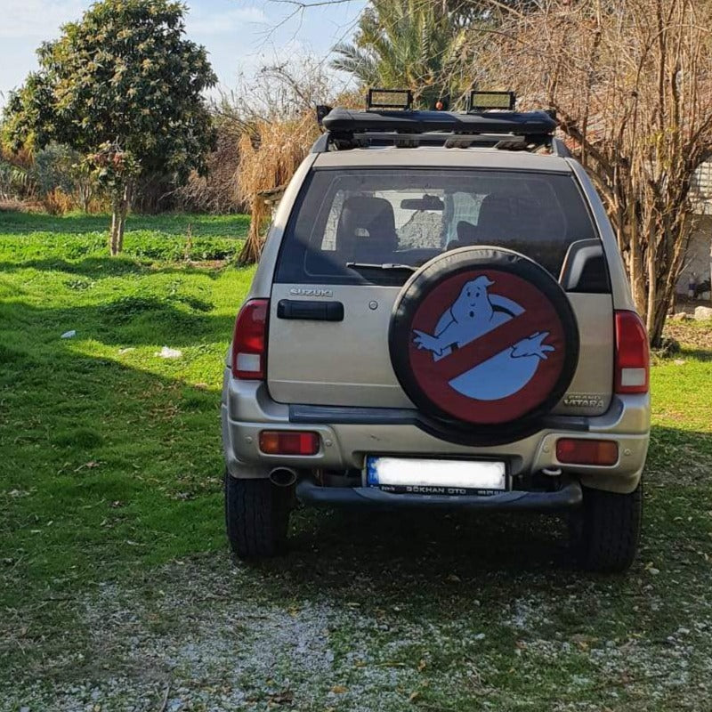 Hayalet Avcıları Tasarımlı Stepne Kılıfı
